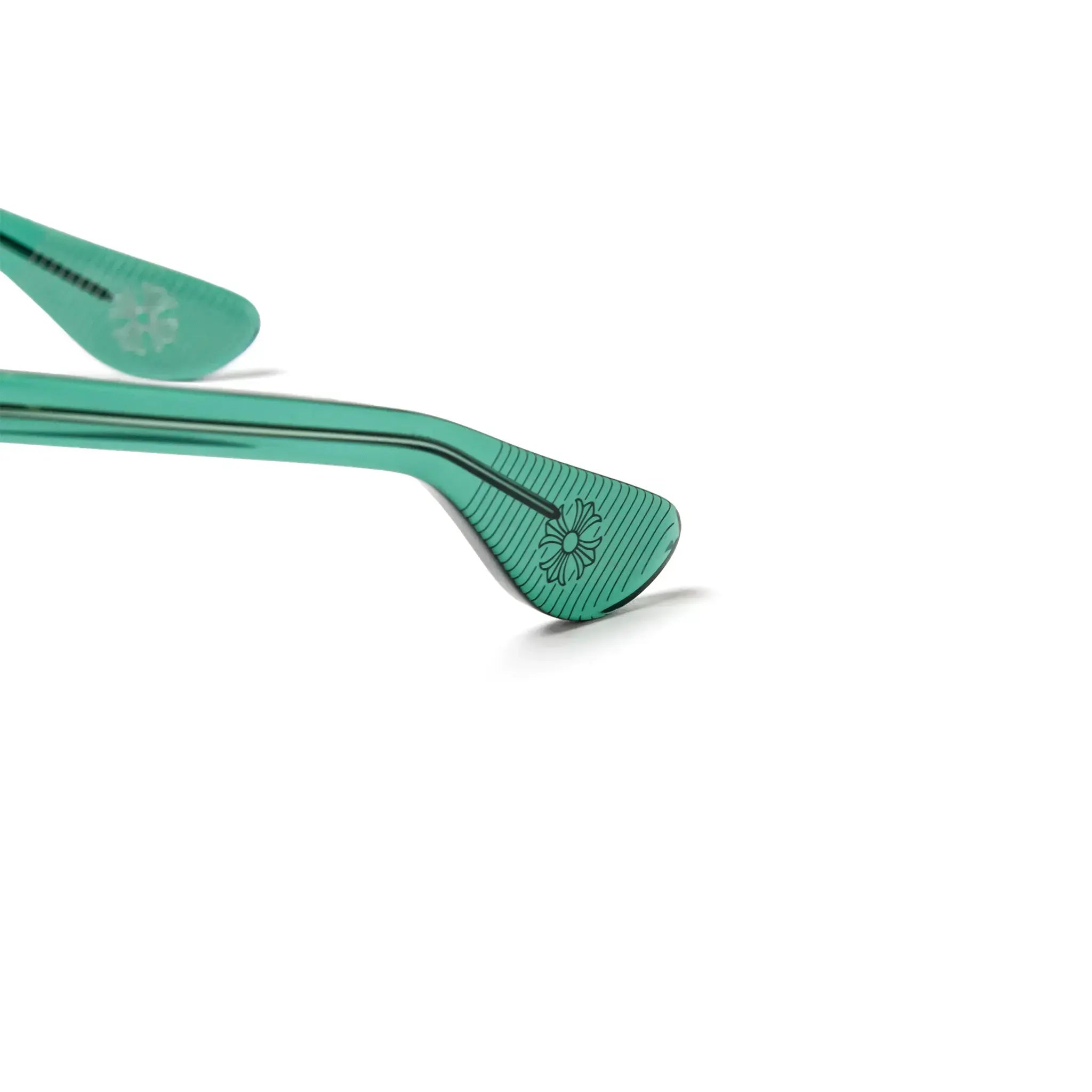 Detailed View of Chrome Hearts Box Officer 6.0 Marine Sunglasses 174896_MAR